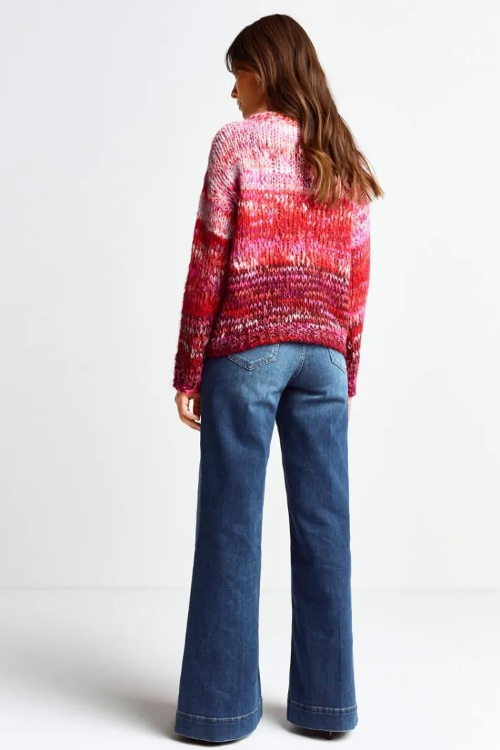 Rich & Royal Pullover<Pullover Mit Colour-Blocking-Muster poppy red