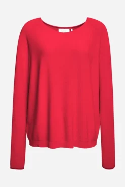 Rich & Royal Pullover<Pullover Mit U-Boot-Ausschnitt poppy red