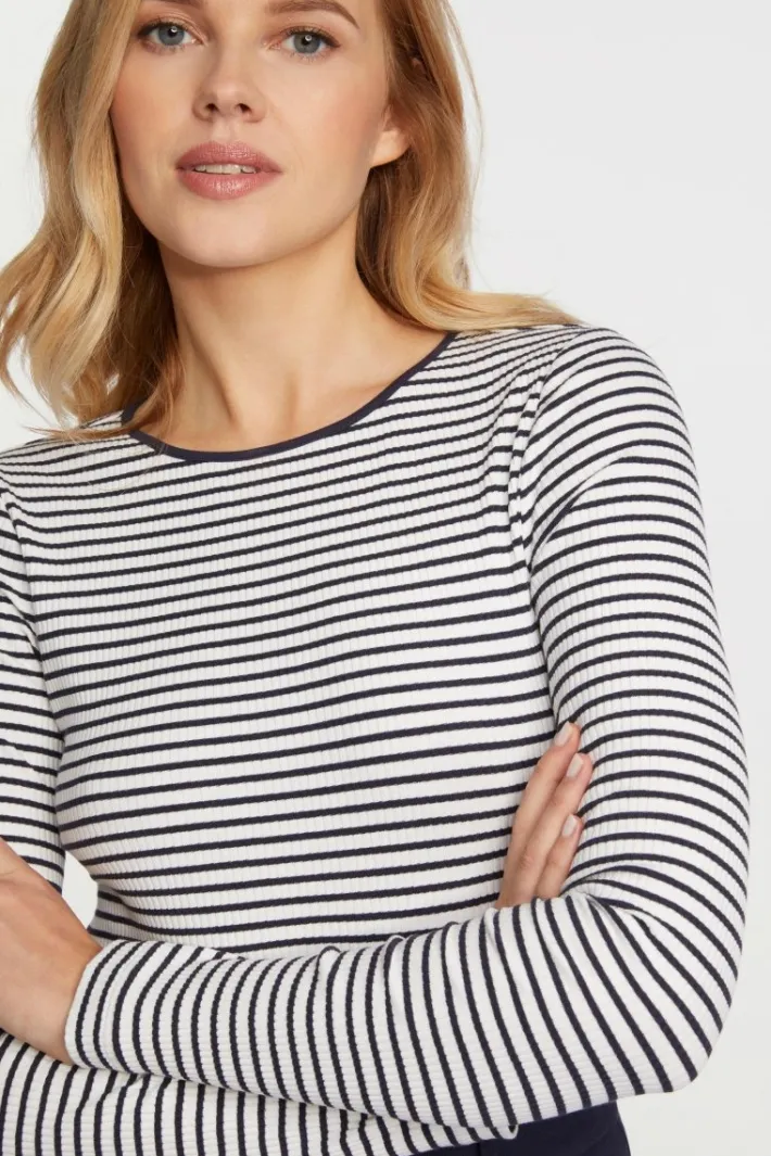 Rich & Royal Longsleeves<Rib-Longsleeve Aus Bio-Baumwolle