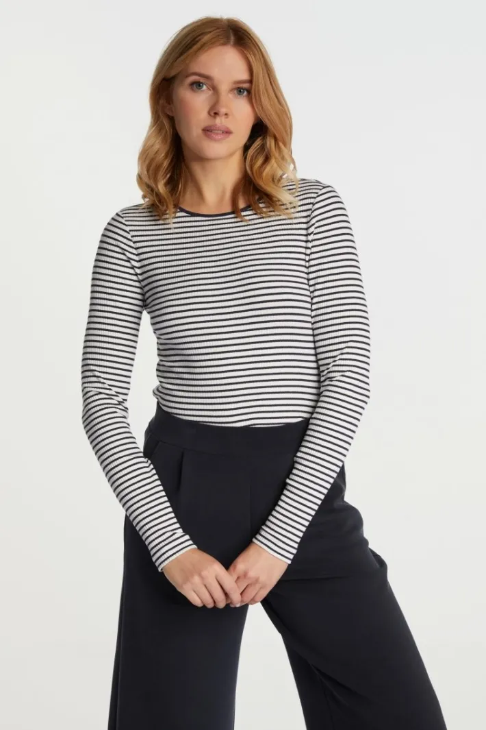 Rich & Royal Longsleeves<Rib-Longsleeve Aus Bio-Baumwolle