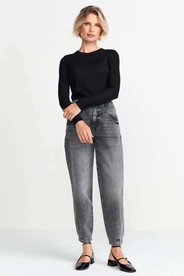 Rich & Royal Longsleeves<Rib-Longsleeve Mit Glanzeffekt