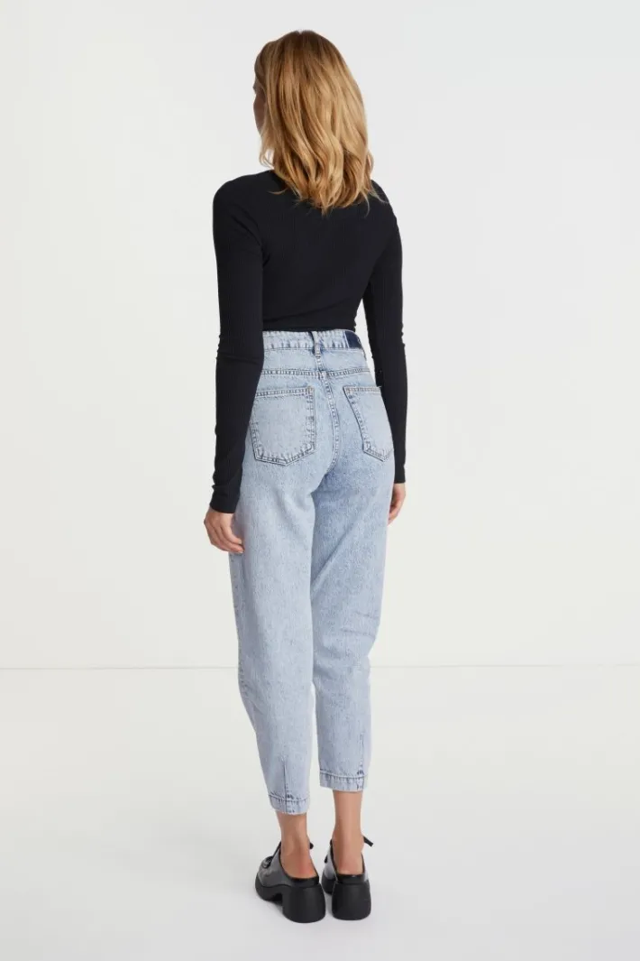 Rich & Royal Longsleeves<Rib-Longsleeve Mit Rundhals