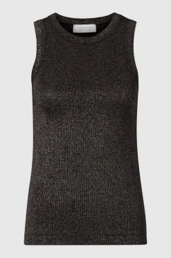 Rich & Royal Tops<Rib-Top Mit Glanzeffekt