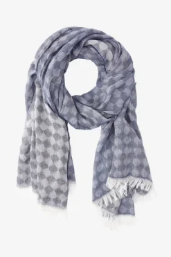 Rich & Royal Accessoires<Schal Mit Dezenten Fransen midnight blue