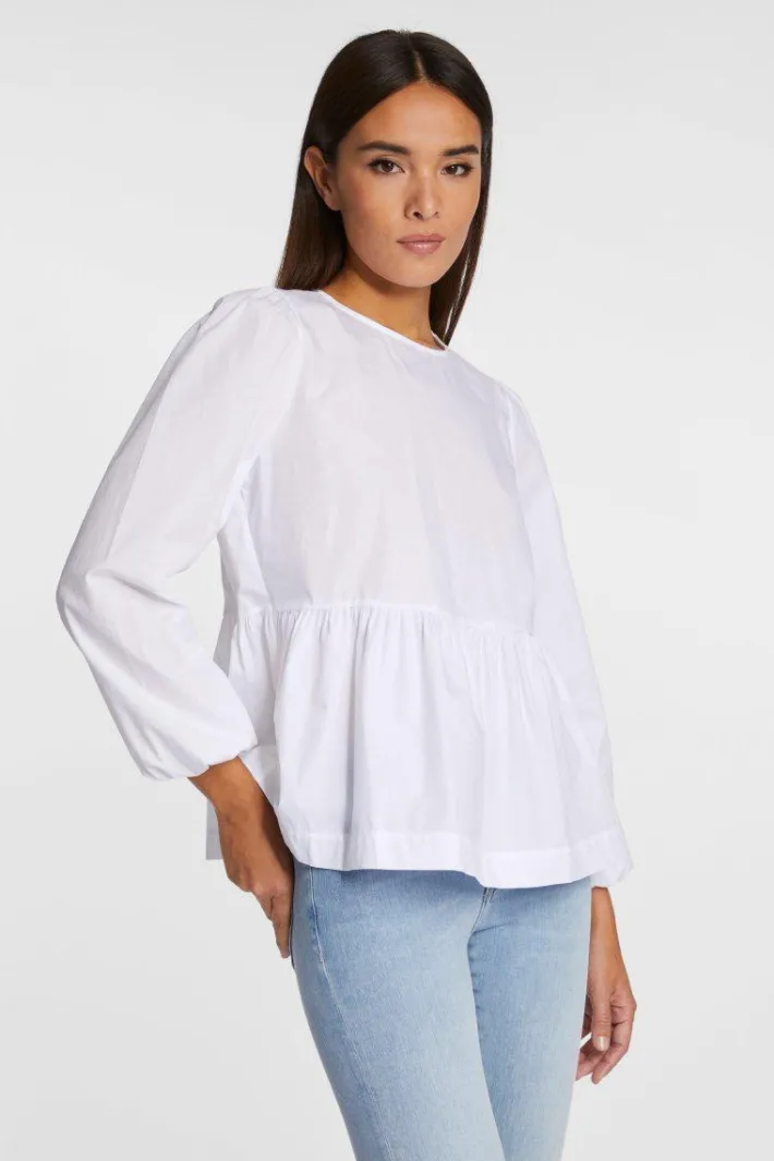 Rich & Royal Casual Blusen<Schlupfbluse white