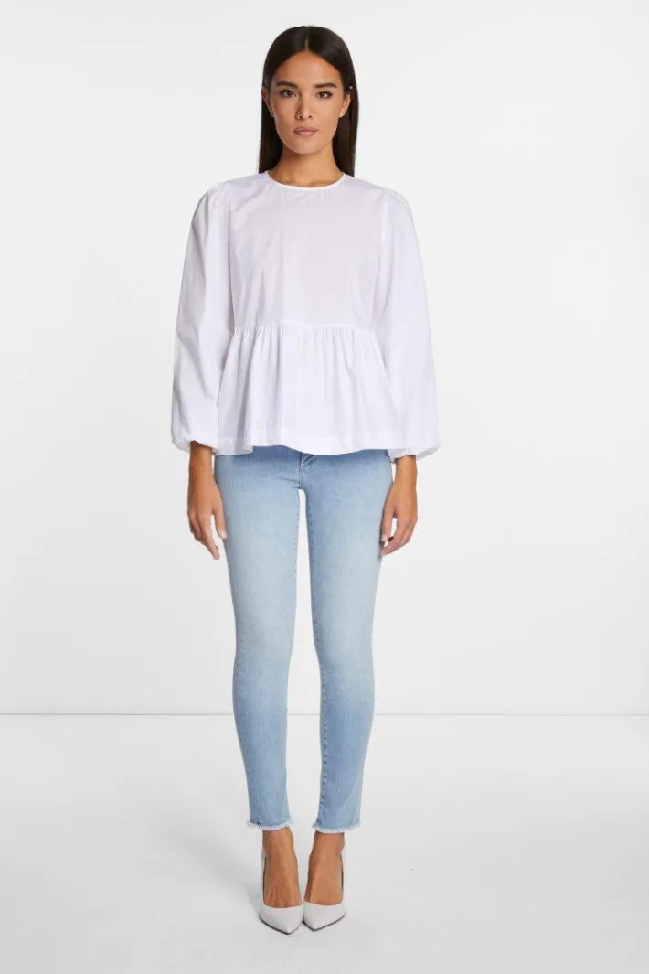 Rich & Royal Casual Blusen<Schlupfbluse white