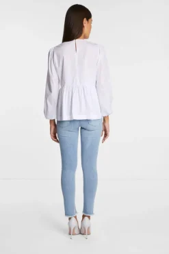 Rich & Royal Casual Blusen<Schlupfbluse white