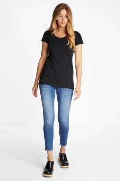 Rich & Royal T-Shirts<Slub-T-Shirt Aus Baumwolle