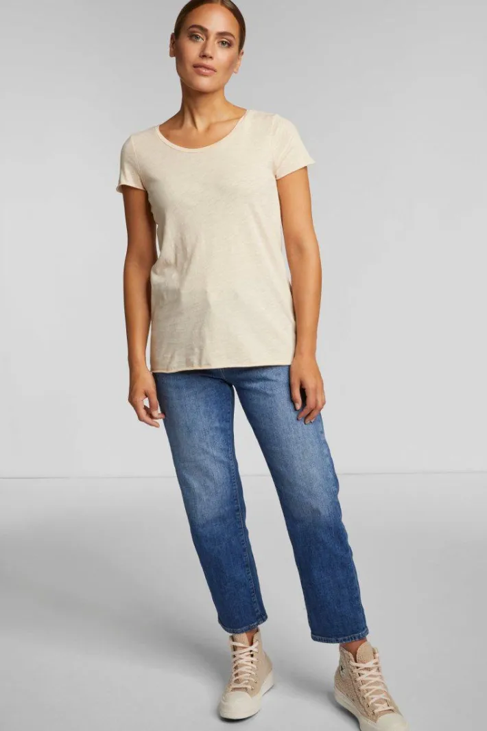 Rich & Royal T-Shirts<Slub-T-Shirt Aus Baumwolle