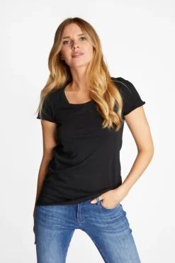 Rich & Royal T-Shirts<Slub-T-Shirt Aus Baumwolle