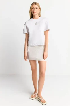 Rich & Royal T-Shirts<Statement-Shirt Mit Crew-Neck white