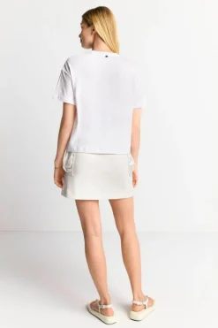 Rich & Royal T-Shirts<Statement-Shirt Mit Crew-Neck white