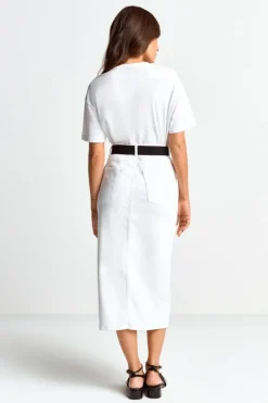 Rich & Royal T-Shirts<Statement-Shirt Mit Crew-Neck white