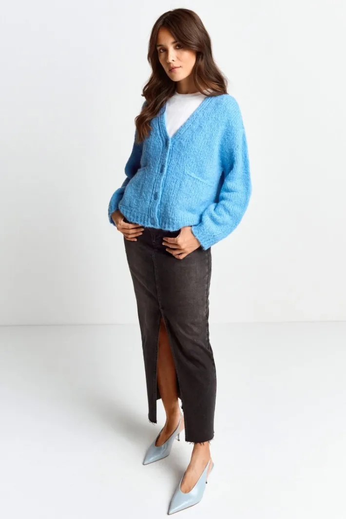 Rich & Royal Cardigans<Strickcardigan Mit Knopfleiste