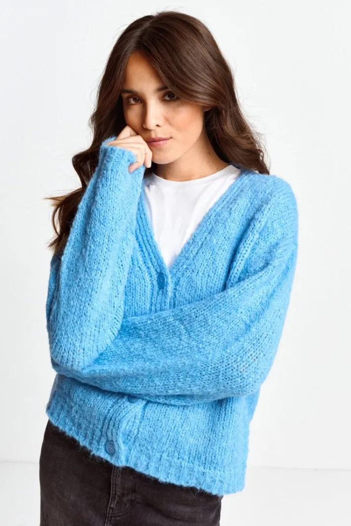 Rich & Royal Cardigans<Strickcardigan Mit Knopfleiste