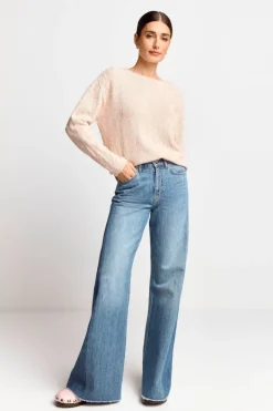 Rich & Royal Pullover<Strickpullover pearl white