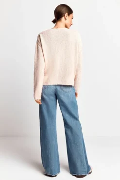 Rich & Royal Pullover<Strickpullover pearl white