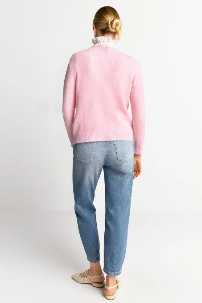 Rich & Royal Pullover<Strickpullover Aus Weichem Materialmix