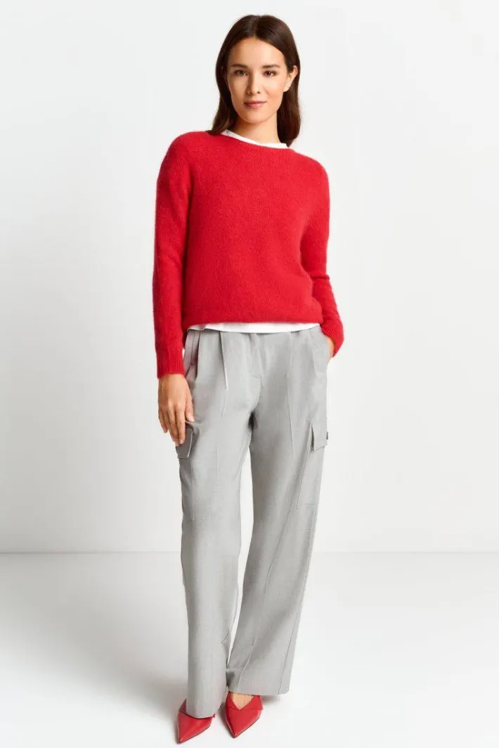 Rich & Royal Pullover<Strickpullover Aus Weichem Materialmix