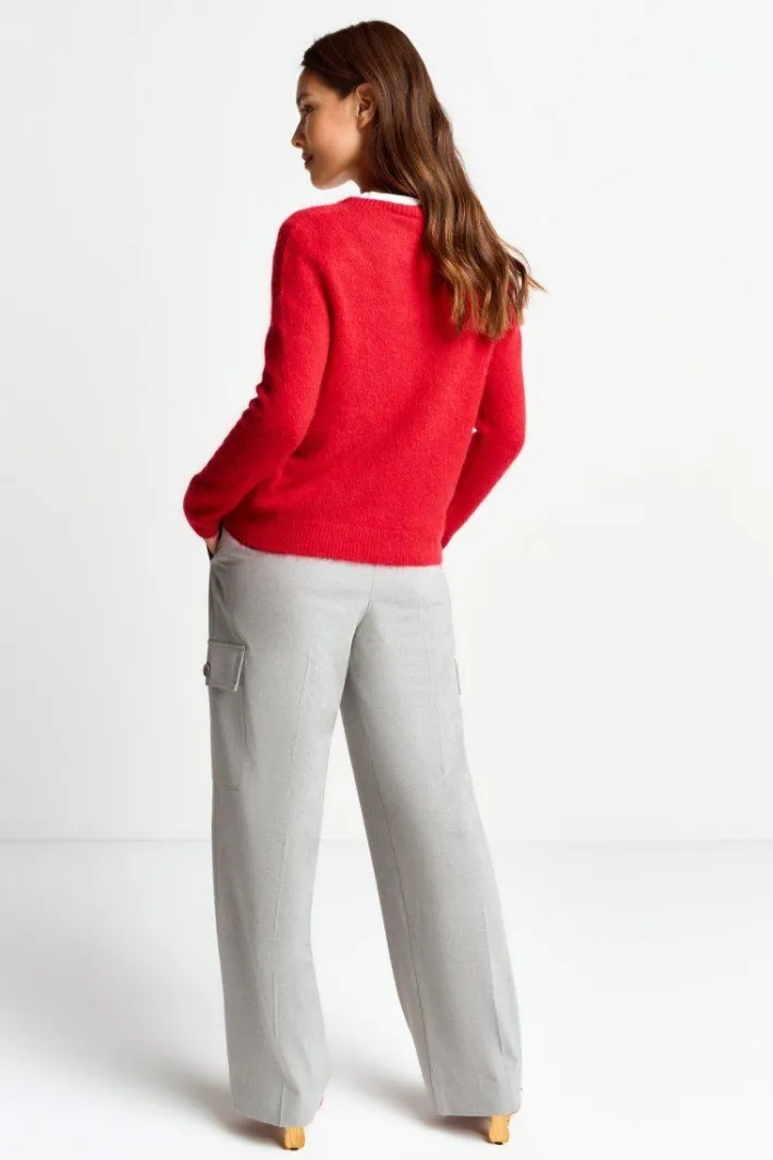 Rich & Royal Pullover<Strickpullover Aus Weichem Materialmix