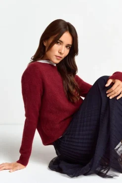 Rich & Royal Pullover<Strickpullover Aus Weichem Materialmix