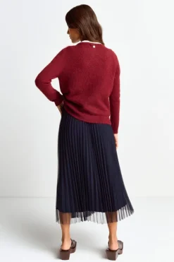 Rich & Royal Pullover<Strickpullover Aus Weichem Materialmix