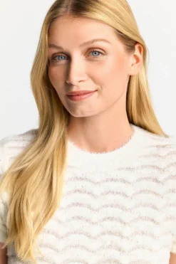 Rich & Royal Shirts|T-Shirts<Strick-Shirt Mit Paillettendetails