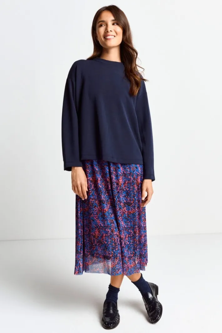 Rich & Royal Sweat<Sweatshirt Aus Supersoftem Jersey midnight blue