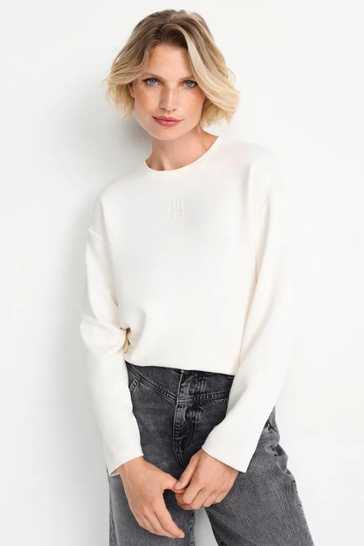 Rich & Royal Sweat<Sweatshirt Aus Supersoftem Jersey