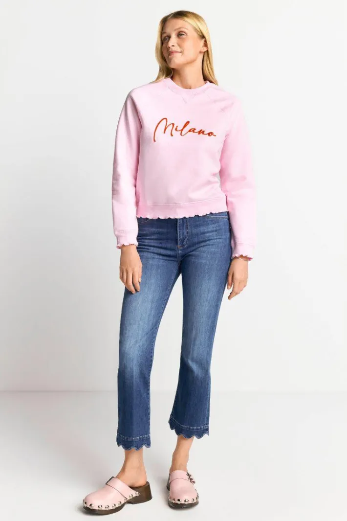 Rich & Royal Sweat<Sweatshirt Mit Schriftzug