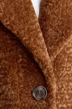 Rich & Royal Felljacken|Mäntel<Teddy-Mantel Mit Reverskragen