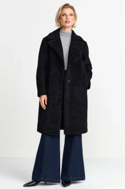 Rich & Royal Felljacken|Mäntel<Teddy-Mantel Mit Reverskragen