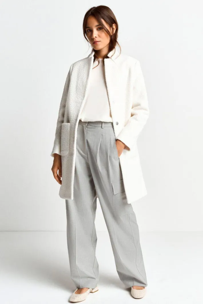 Rich & Royal Felljacken<Teddy-Mantel Mit Stehkragen