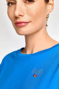 Rich & Royal T-Shirts<T-Shirt azzure blue