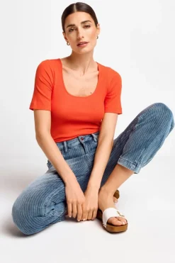 Rich & Royal T-Shirts<T-Shirt cherry tomato