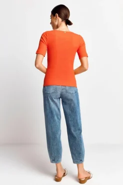 Rich & Royal T-Shirts<T-Shirt cherry tomato