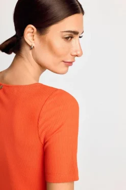 Rich & Royal T-Shirts<T-Shirt cherry tomato