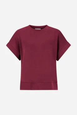 Rich & Royal T-Shirts<T-Shirt Aus Supersoftem Jersey ruby red