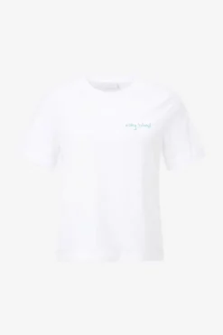 Rich & Royal T-Shirts<T-Shirt Mit Crew-Neck white