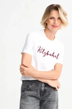 Rich & Royal T-Shirts<T-Shirt Mit Flockdruck white