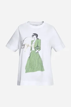Rich & Royal T-Shirts<T-Shirt Mit Illustrations-Print