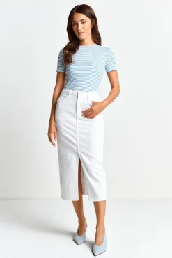 Rich & Royal T-Shirts<T-Shirt Mit Metallfäden cruise blue