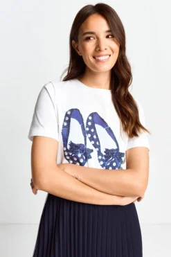 Rich & Royal T-Shirts<T-Shirt Mit Strassdetails