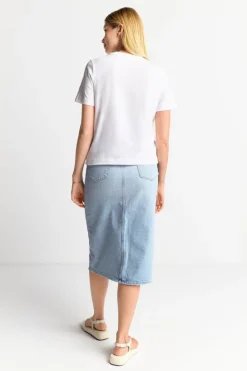 Rich & Royal T-Shirts<T-Shirt Mit Strassverzierung white