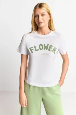 Rich & Royal T-Shirts<T-Shirt Mit Strassverzierung