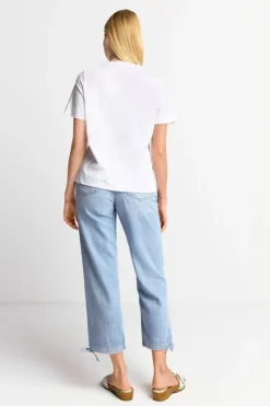 Rich & Royal T-Shirts<T-Shirt Mit Strassverzierung white