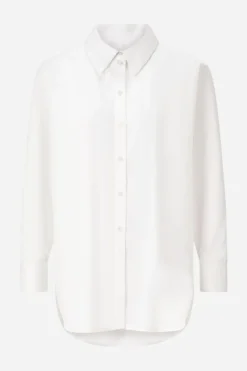Rich & Royal Casual Blusen|Business Blusen<Weiße Oversize-Bluse white