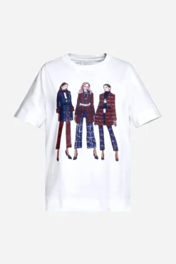 Rich & Royal T-Shirts<Weißes T-Shirt Mit Crew-Neck white