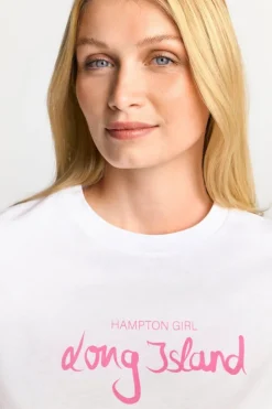 Rich & Royal T-Shirts<Weißes T-Shirt Mit Schriftzug white