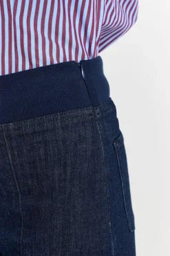 Rich & Royal Wide Leg<Wide Leg Denim Mit Elastischem Bund denim blue